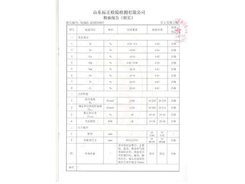 檢驗報告